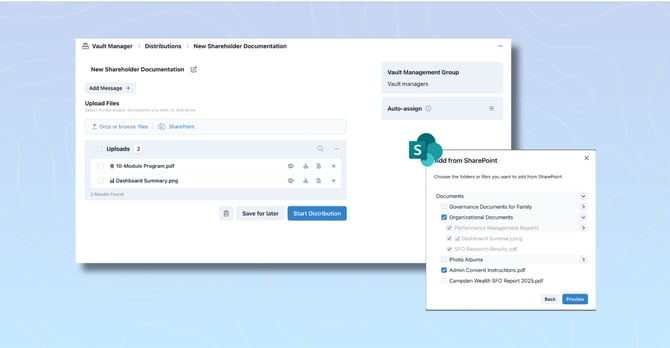 Banner | Import files directly from SharePoint
