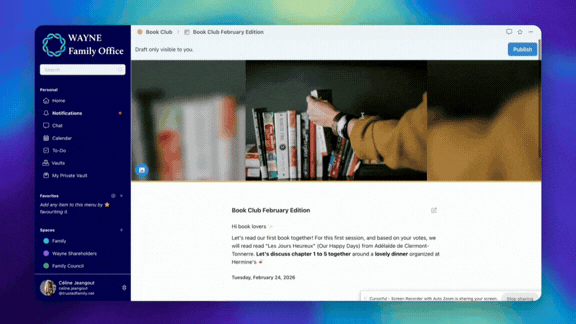 Invite Guests Across Spaces