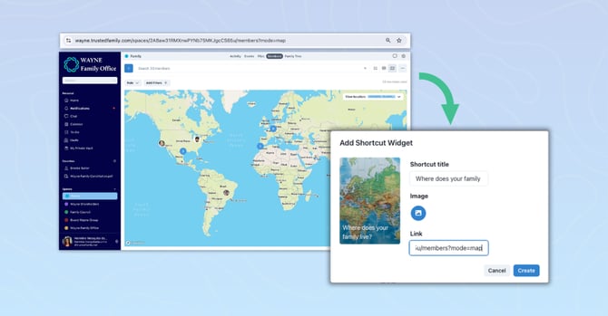 Banner | Put the world map one click away