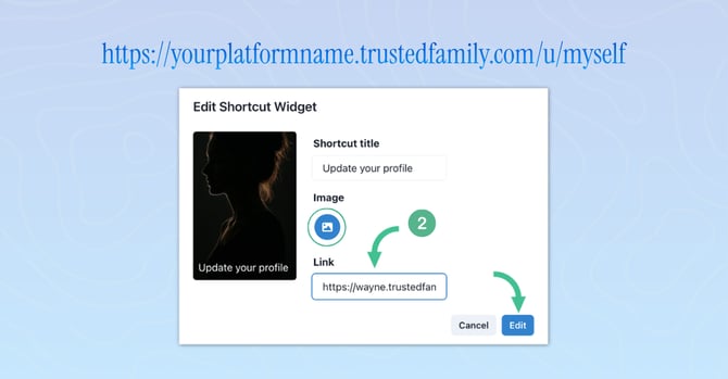 Banner | Help members own their profile
